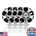 Hangkunnee Golf Cart Ss Wheel Covers Hub Caps For Ezgo Club Yamaha 8 Inch Se. Fixed Price $82.20.