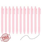 Patikil 12 Retro Gel Pens 0.5MM Black Light Pink. Fixed Price $20.00.