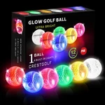 Crestgolf 6 Pack Glow In The Dark Balls Light Up Night Led Wi.... Fixed Price $29.77.