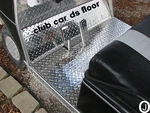 Club Ds Golf Cart 6 Pc Kit Diamond Plate Floor / Kick Panel Side Inserts. Fixed Price $143.95.