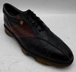 Footjoy Dryjoys Tour Men's Golf Shoes Size 10 Black Brown Leather Oxford. Fixed Price $29.99.
