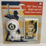 Oakland Athletics Mlb Team Logo Night Light Outlet Cover Combo New!. Fixed Price $9.98.