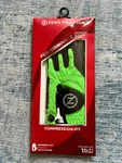 New! Zero Friction Performance Junior's Left Compression Fit Glove Lime Gre. Fixed Price $16.00.