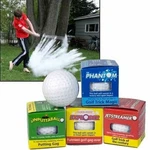(4) Assorted Trick Prank Golf Balls Exploding,wobble,mist,streamer (1 Of Each). Fixed Price $18.95.