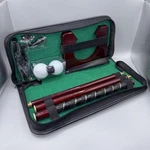 New Executive Golf Putter Gift Set Travel Kit Portable Office Practice Case Nv. Fixed Price $22.49.
