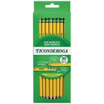 Ticonderoga Wood-cased Pencils, Pre-sharpened, #2 Hb Soft, Yellow, 30 Count. Fixed Price $12.70.