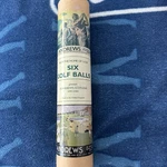 Vtg St. Andrews Scotland Crest Tube Of Six Souvenir Golf Balls Made In Uk. Fixed Price $19.99.