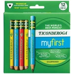 Ticonderoga 12 Count Short Triangular Pencils For Kids Ergonomic Design. Fixed Price $19.39.