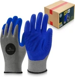 120 Pairs, Blue Latex Coated, Work Gloves, Textured Grip For Men/women. Fixed Price $99.99.