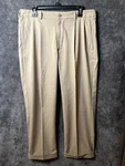 Protour Men Khaki Golf Pants 34X29 Stretch Active Waistband Pga. Fixed Price $9.50.