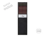 Uni Wooden Pencil Box Of 12 (HU6H). Fixed Price $22.79.