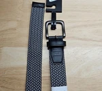 Nike Men G-flex Woven Stretch Dark Grey White Golf Belt Size Small 30-32. Fixed Price $31.19.