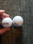 John Daly 1 Wilson Signature Single Golf Ball Set Of 2. Fixed Price $10.99.