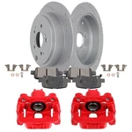 For Acura Mdx Honda Pilot Rear Brake Calipers Rotors Ceramic Pads. Fixed Price $147.98.