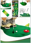 Toilet Golf Game Set Practice Mini Restroom Bathroom Funny Gag Gifts. Fixed Price $12.99.