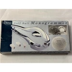 Park Avenue Golf Ball Monogrammer Chrome Plated Press Up To 3 Initials. Fixed Price $6.00.