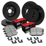 R1 Concepts WHUH2-80040 4-WHEEL Set Brake Disc And Pad Kits Front & Rear For 3. Fixed Price $419.50.