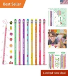 48 Pcs Scented Pencils For Kids Cute Motivational Colorful Fun Wood Hb Pencil.... Fixed Price $23.86.