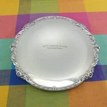 Rogers Bros. Heritage Silverplate Tray - 30TH Ganson Depew Tournament Golf Ny. Fixed Price $60.50.