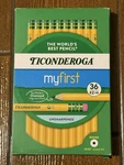 New Ticonderoga X33336 3.6 Mm Hb #2 My First Woodcase Pencil W/ Eraser 36/PK. Fixed Price $22.97.