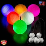 Thiodoon Glow In The Dark Golf Balls Light Up Led Night Gift Set. Fixed Price $65.99.