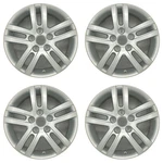 For Volkswagen Jetta Oem Design Wheel 16" 16X6.5 2005-2018 Silver 4PCS Rim 69812. Fixed Price $509.96.