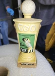 Ezra Brooks 1975 Greater Greensboro Open Ggo Liquor Bottle Distillery Theme. Fixed Price $40.00.