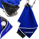 4-IN-1 Magnetic Golf Towel With Brush & Cleaning Pocket Universal, Blue. Fixed Price $40.99.