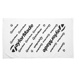 New Taylormade Tour White/black 24" X 42" Cotton Golf Towel. Fixed Price $27.95.