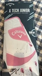 Callaway Pink Golf X Tech Junior Glove Left Hand Lh Js Reg New. Fixed Price $12.00.