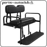 Rear Flip Seat Kit Fits Ezgo Golf Cart Txt Model (1994.5 & Up) - Black Cushions. Fixed Price $313.49.