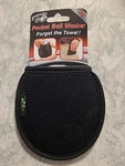 New, Proactive Sport SGG001 Green Go Pocket Ball Washer In Black. Fixed Price $13.98.