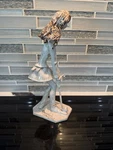 Vintage Dino Bencini Italy Signed Ceramic Hand Crafted Lady Golfer Figurine Rare. Fixed Price $32.00.