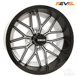 Rhox RX281 14" White & Gloss Black Golf Cart Wheels - Set Of 4, 14X7. Fixed Price $599.95.