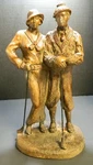 Vintage Signed Austin Sculpture "country Club" By Heath 16" X 8.25" 6.75" V.g.. Fixed Price $24.99.