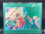 Leroy Neiman "legends Of Golf" 18X27" Lithograph, Framed. Fixed Price $249.99.