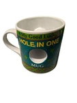 Vintage Coffee 3D Mugz By Ganz Thailand Golfer's Cup Hole One. Fixed Price $12.00.