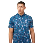 Original Penguin Mens Xl Whimsical Tropical Print Golf Polo Shirt Short Sleeve. Fixed Price $39.95.