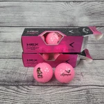 Callaway Hex Solaire Golf Balls 6 Pack (pearlescent Pink) New, Logo. Fixed Price $19.91.