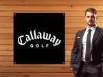 Callaway Vinyl 36IN X - Wall Art Sign Golfing Poster Banners. Fixed Price $47.00.