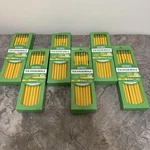 Ticonderoga Wood-cased Pencils Count Lot Of 6 Unsharpened #2 Hb 13924. Fixed Price $11.00.