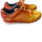 Footjoy Empower Women's Spikeless Golf Shoe Orange And Yellow. 6.5 Worn 1 Hr. Fixed Price $29.99.