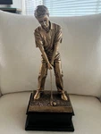 Golf Trophy Heavy Weight /gold Finish/by Crown Corp.. Fixed Price $39.00.