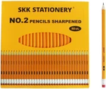 Skkstationery 50 Pcs Pre-sharpened #2 Hb Pencils With Eraser Top Boxed Set. Fixed Price $14.89.