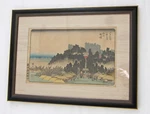 Ikegami No Bansho, (evening Bell ), Woodblock Print, By Hiroshige Circa 1850. Fixed Price $3500.00.