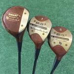 Louisville Golf Smart Persimmon Driver 10.5* Niblick 3 & Woods Rem-z R-flex Rh. Fixed Price $289.00.