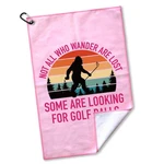 Rofiowa Not All Who Wander Are Lost Polyester Printed Towel For Golfbag,.... Fixed Price $22.35.