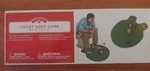 Potty Putter Toilet Mini Golf Game Green Funny Gag Gift. Fixed Price $9.99.