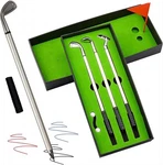 Ckkapture Mini Golf Club Putter Ballpoint Pen Set 3 Count (pack Of 1), Silver. Fixed Price $17.99.