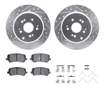 WGWH1-59102 R1 Concepts Brake Disc And Pad Kits 2-WHEEL Set Rear For Odyssey Zdx. Fixed Price $174.09.